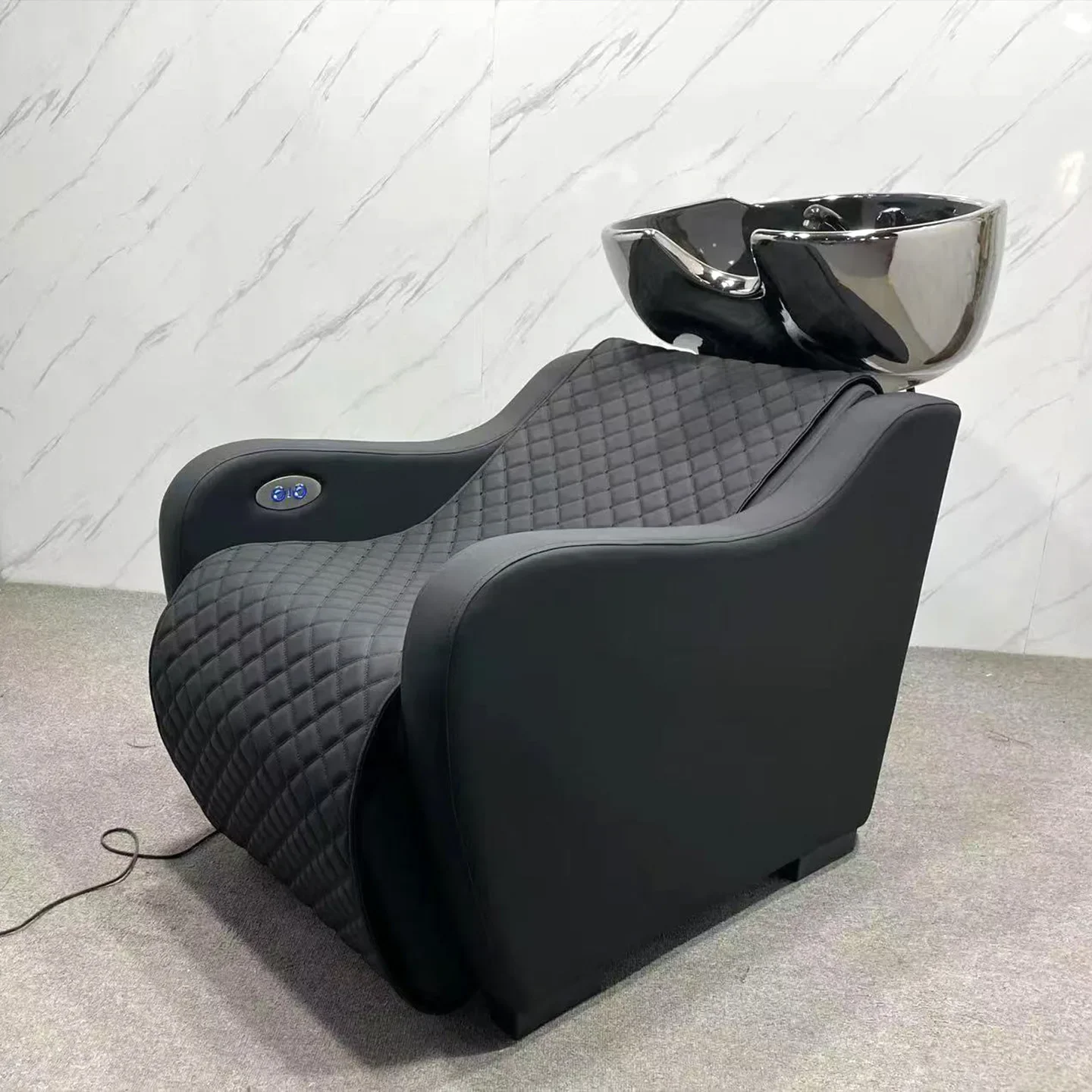 Shampoo special semi-reclining ceramic basin flushing bed high-end hair  electric shampoo bed