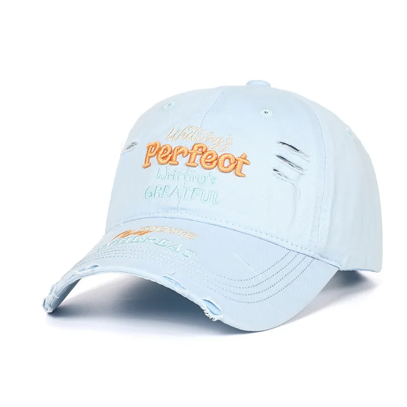 

Letter Embroidered Baseball Cap for Women Spring Summer Outdoor Sunscreen Unisex Snapback Hat Sports Casual Men Hip Hop Hat