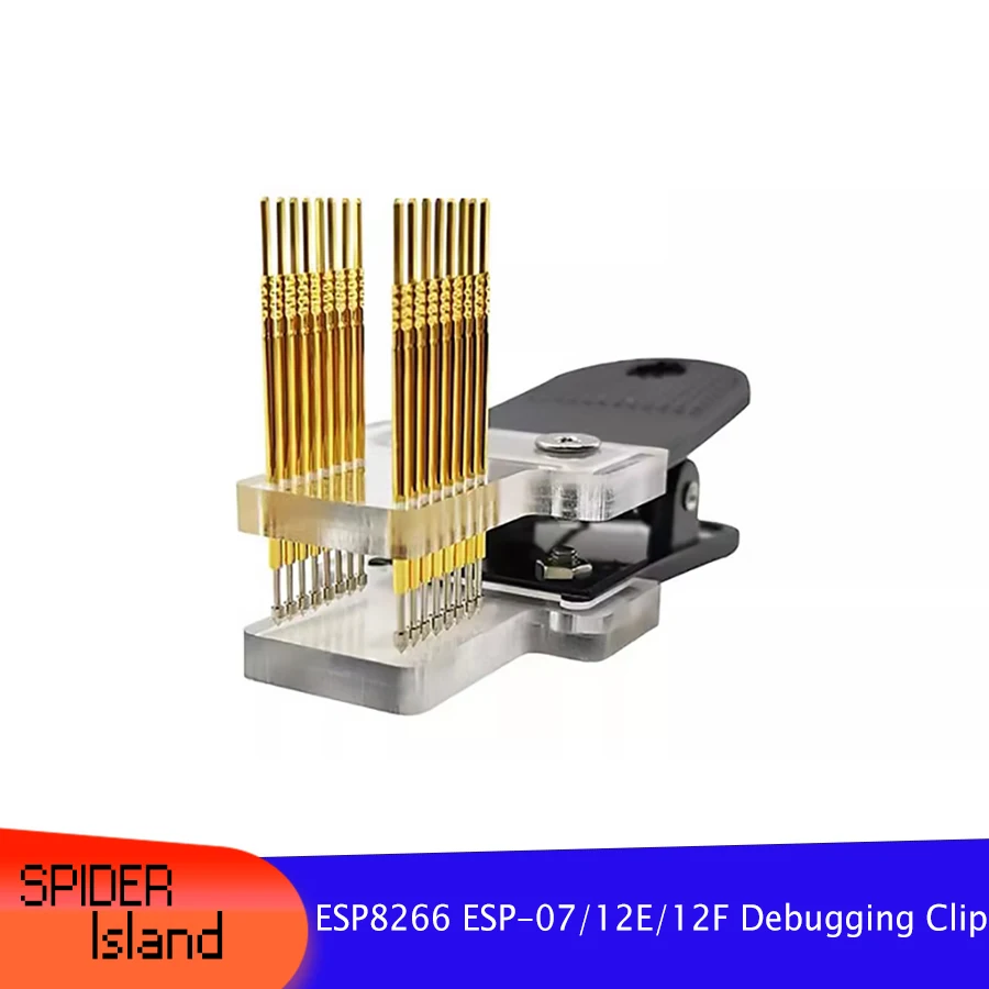 

ESP8266 Зажим для зонда, горящая программируемая отладка T esting для модулей ESP-07/12E/12F