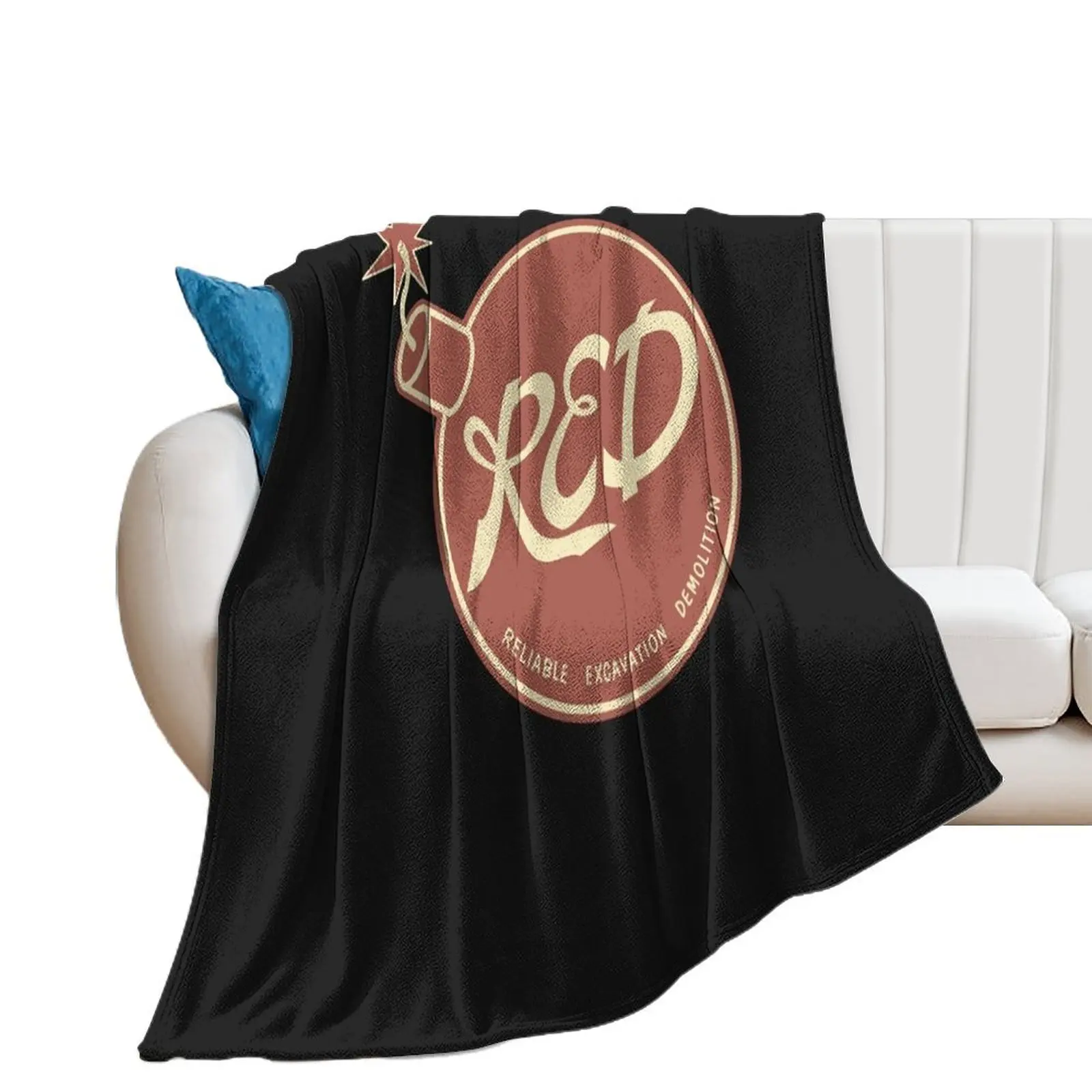 

Team fortress red team Throw Blanket Cute for winter Blankets Sofas Of Decoration Blankets