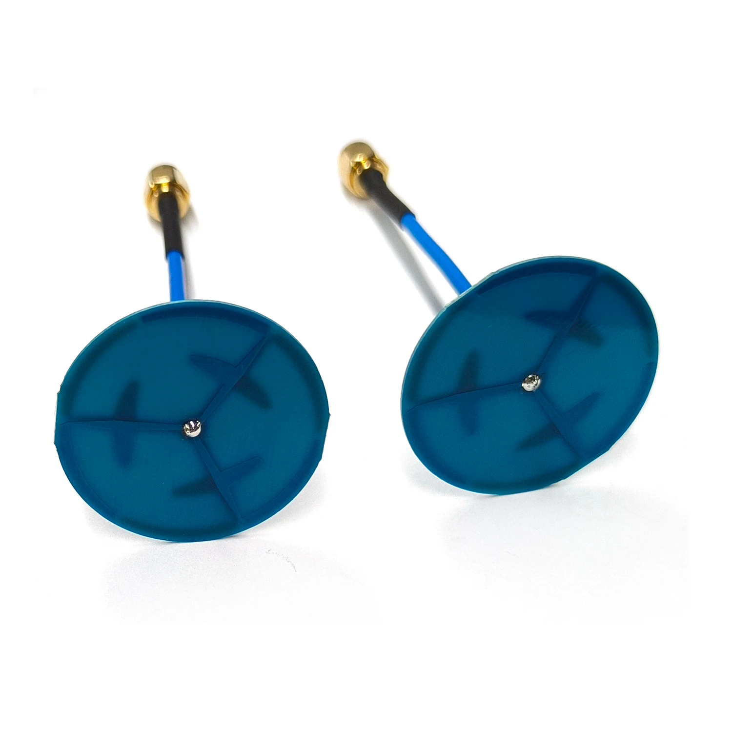 WIFI 2.4GHz 5.8GHz FPV Dual Band Antenna Bendable RG405 Coaxial Cable SMA Connector view 5