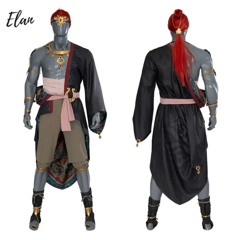 New Arrival Man Cosplay Ganondorf Cosplay Costume Ganon Costumes Outfit and Accessories Both Are Sold