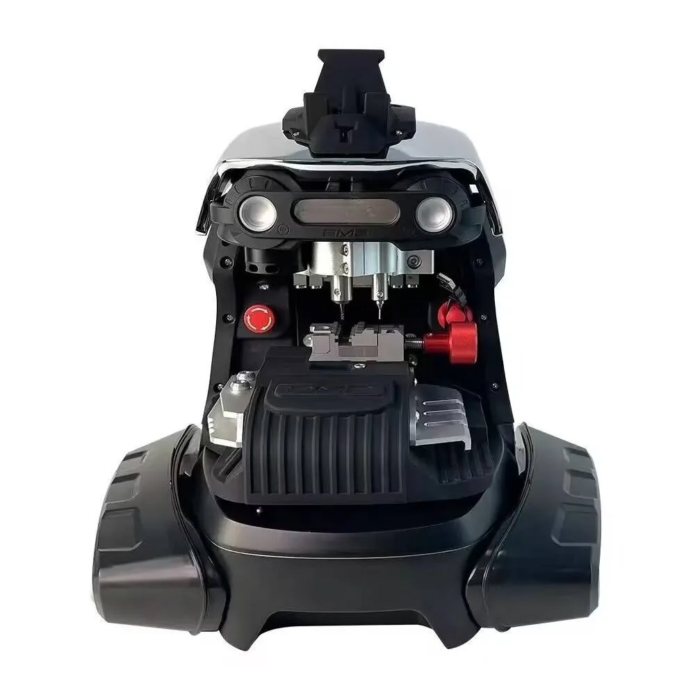 The latest 2M2 Magic Tank II Pro Automatic Car Key Cutting Machine, compatible with Android via Bluetooth and featuring a databa
