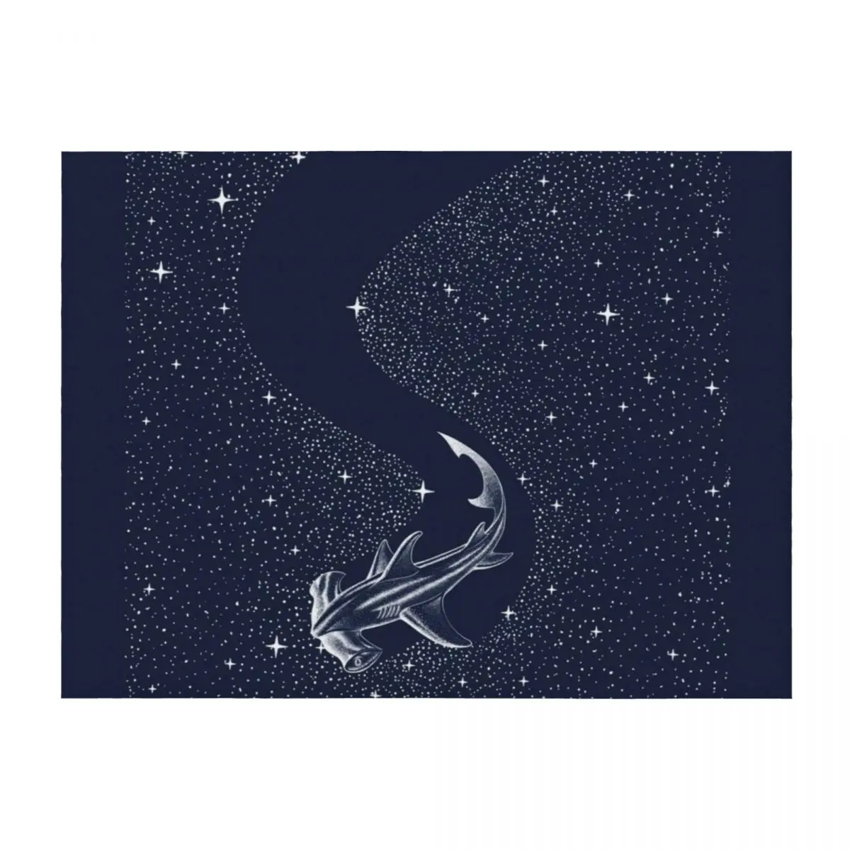 

Starry Hammerhead Throw Blanket blankets and throws valentine gift ideas Luxury Brand Extra Large Throw Blankets