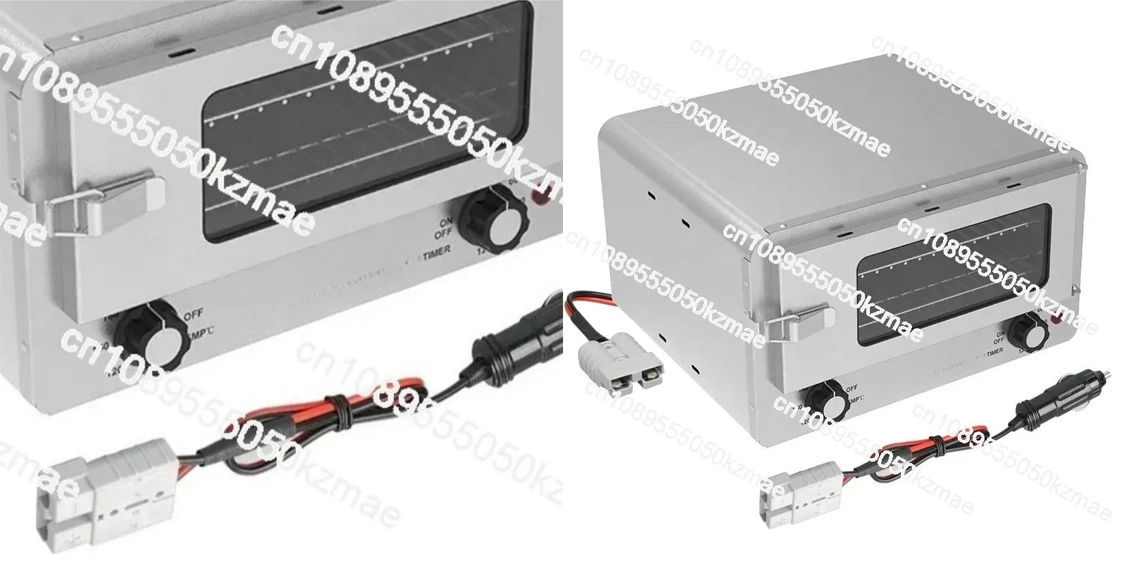 6L 12V 120W Portable Electric Vehicle Oven – Mini Roaster & Toaster for Outdoor Camping (12V DC)