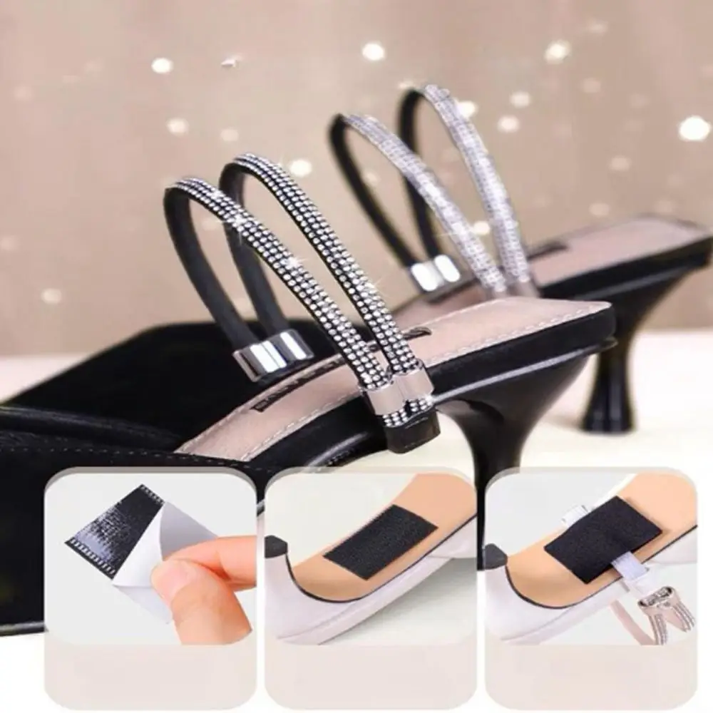 Prevent Falling Off Elastic Fixing Straps Detachable Triangle Fixed Strap Fashion High-heel Shoelaces Comfort Anti-slip Straps