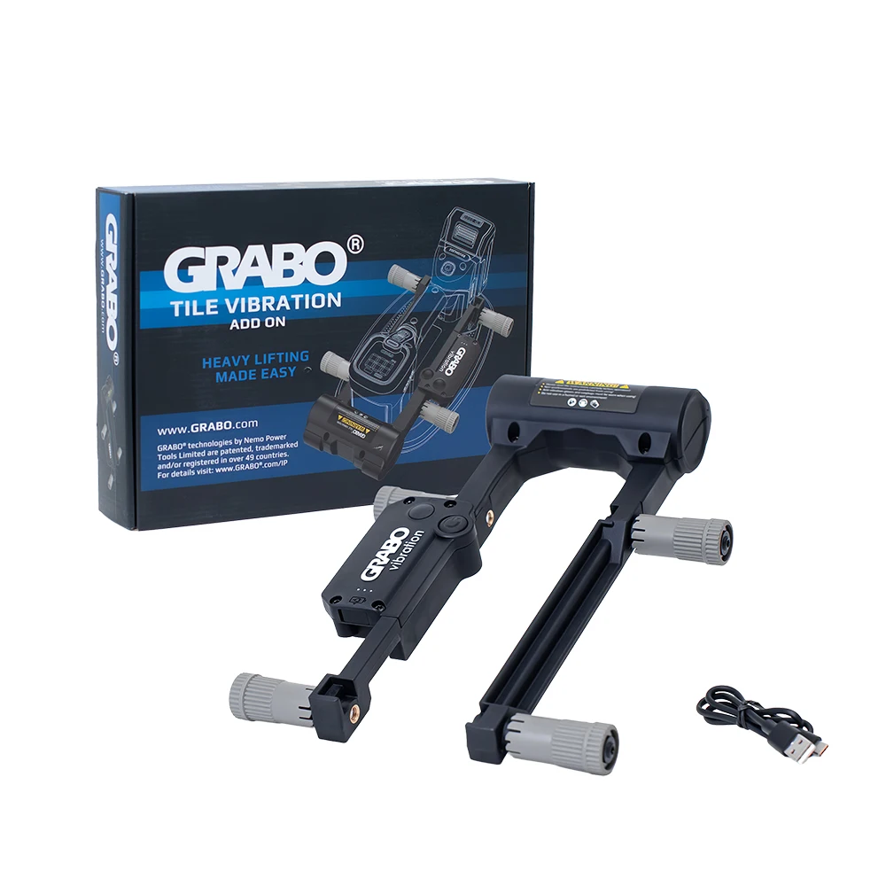 Grabo Tile Vibration Attachment Thinset Installer Leveler Tool Mount Vibrating Machine Tiles Setter