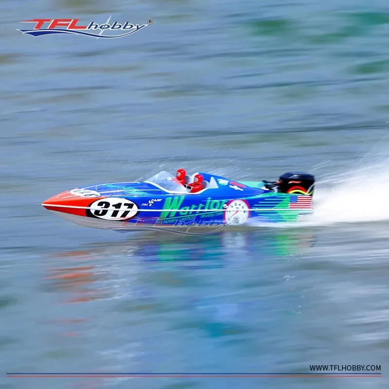 Model with steering function: stern motor/simulated F1/P1 racing boat, simulated external plug-in rudder, stern motor