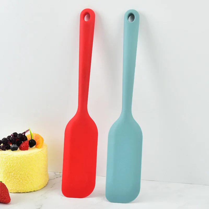 

Long Handle Silicone Cake Spatula Non-stick Cream Batter Scraper Mixer Kitchen Pastry Blenders Bread Chocolate Butter Spreader