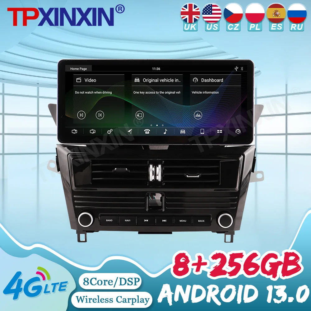 

12.3" Android 13 Car Radio For Nissan X-Trail Qashqai 2014-2022 DVD Multimedia Video Player Stereo Auto GPS Navigation Carplay