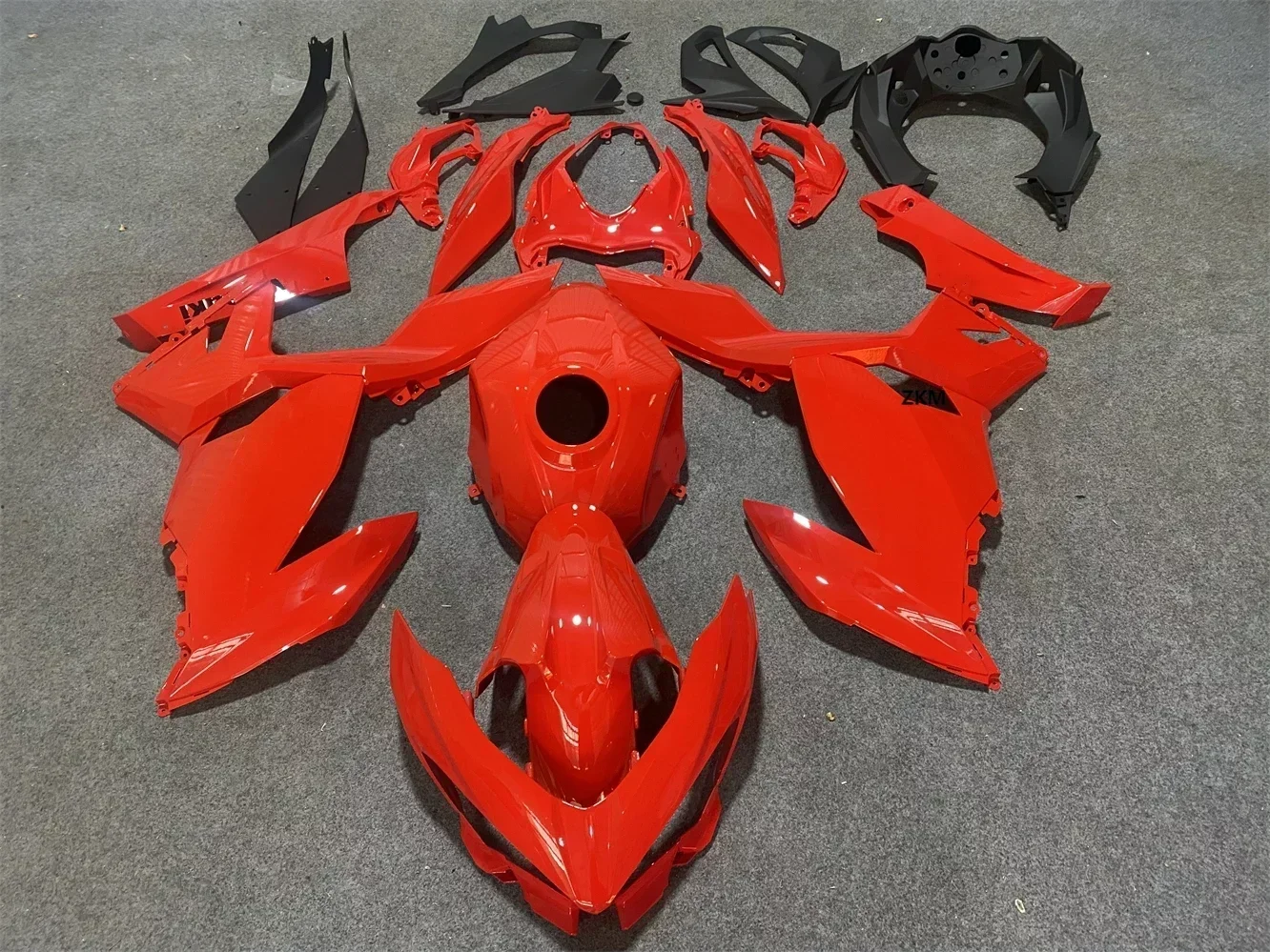 

Motorcycle Fairing Kit Suitable for Kawasaki Ninja 400 18-22 years EX400 2018 2019 2020 2021 2022 Fairing Burgundy Red