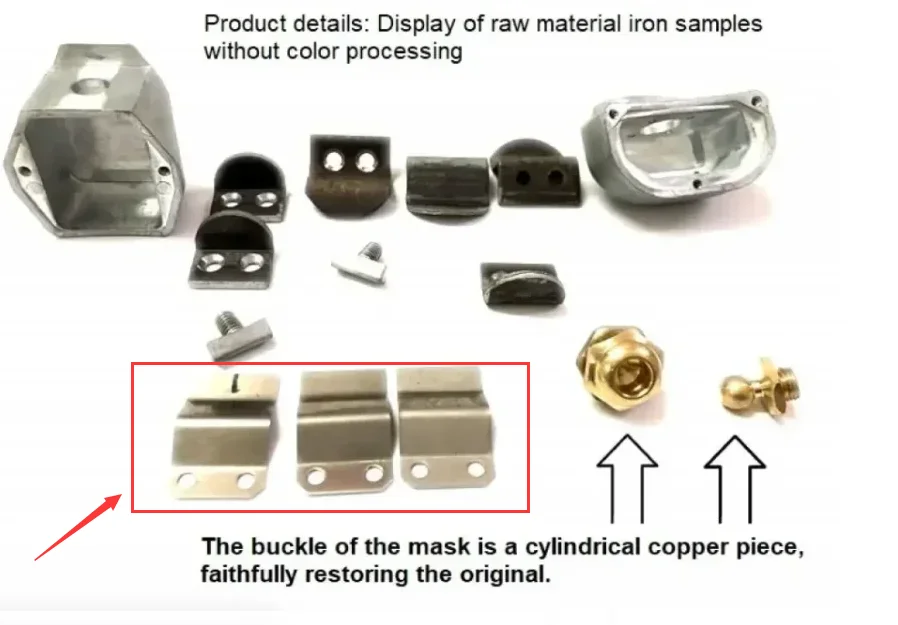 Аксессуары для шлема с металлической прокладкой для России