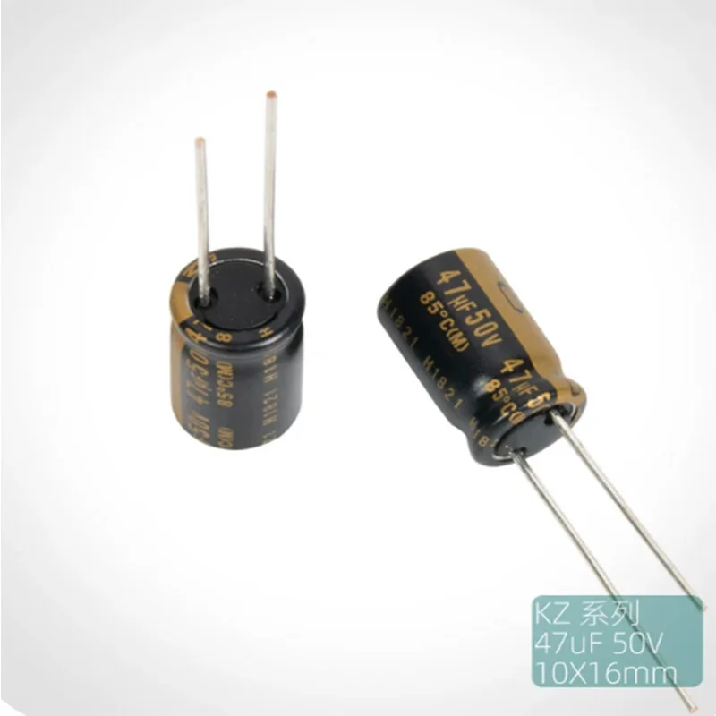 （5pcs）Original Nichicon KZ MUSE Series Japan fever audio electrolytic capacitor 10uf/22uf/47uf/100uf/220uf/330uf/470uf/1000uf