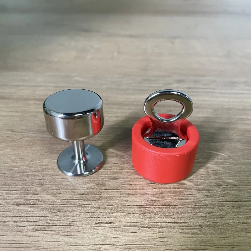 Rose Red Plastic Lock with Steel Pin PVC Cap Magnet Key Pink Magnetic Lock for Restraint Belt Patient Safety Hospital Transport