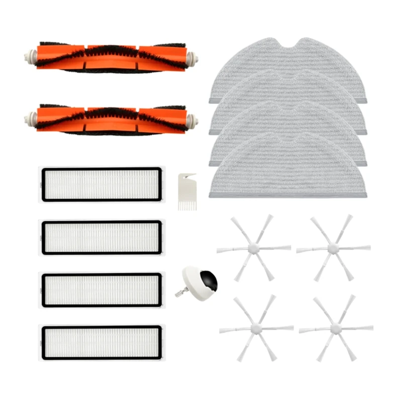 Rodillo principal cepillo lateral, filtro HEPA, mopa, paño, rueda Universal para Xiaomi Mijia 2C STYTJ03ZHM, piezas de Robot aspirador