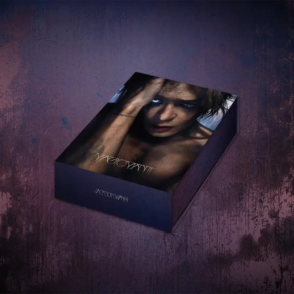 

Genuine, Wang Jiaer's Physical Album Jackson Wang "Magic Man2" CD Small Card Peripheral