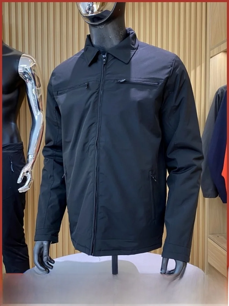 

Уличное мотоциклетное хлопковое дэт, легкое теплое ветрозащитное водонепроницаемое повседневное мужское пальто с воротником на осень и зиму