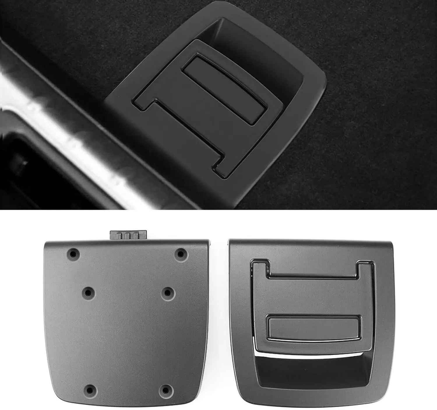 

1Pcs Car Rear Trunk Mat Handle Boot Floor Carpet Handle Replacement For BMW E60 E70 X5 E71 X6 51479120283 Interior Accessories