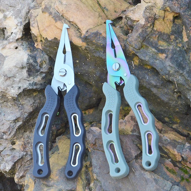 Multi-function Luya Clamp Fishing Pliers Fishing Gear Lifting Hook Control Fish Mouth Clamp Fish Line Cutting Special