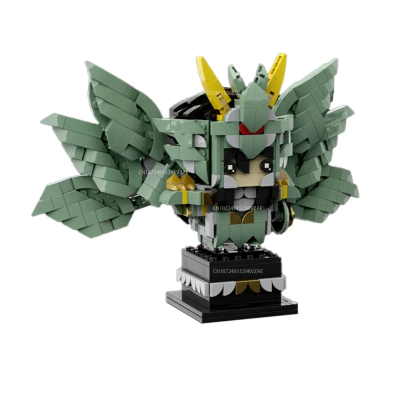 Anime Saint Seiyaed Brickheadz Japanese Athena Building Blocks Action Figures Glacier Zilong Ikki Bricks Warrior Kids Toys