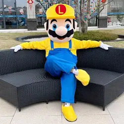 Cosplay anime mascot costumes, personalized real walking dolls, event promotion props, holiday party plush cartoon dolls