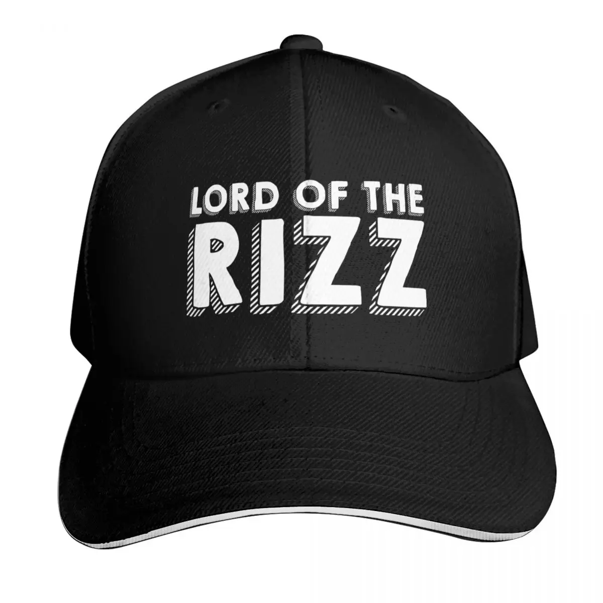 LORD OF THE RIZZ Baseball Cap Sun Protection UPF 50+ Breathable Mesh Back Adjustable Buckle Closure