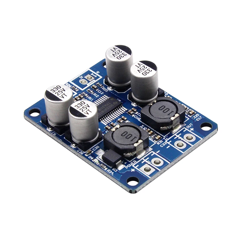 1Pcs TZT DC 12V-24V TPA3118 60W Mono Digital Audio Power Amplifier 1X60W Board Amp Module PBTL Digital Audio Amplifier Module