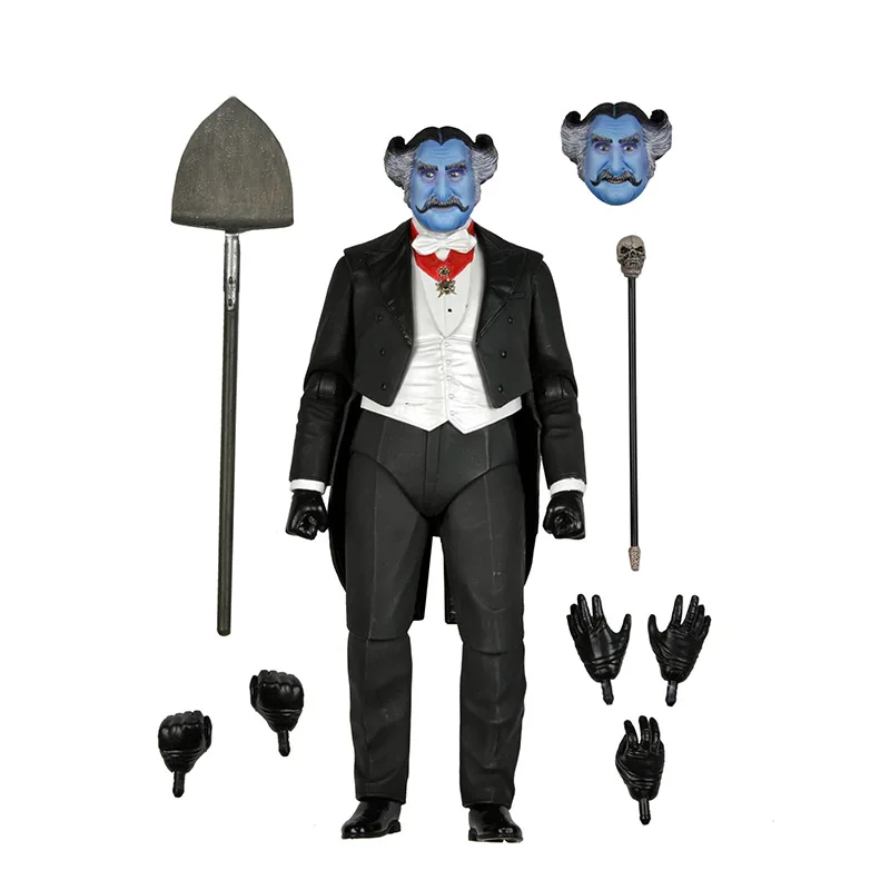 NECA Rob Zombie The Munsters Count Retro Ultimate Action Figure Vampire Horror Movie Peripheral Limited Collectible Models Toys