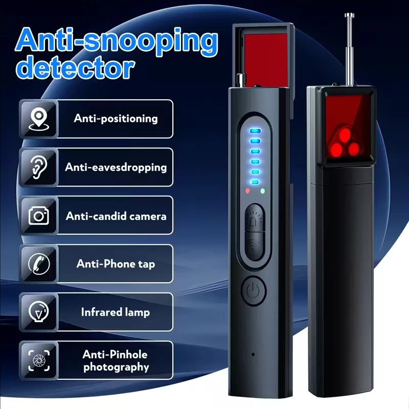Smart Camera Detector, Anti-Eavesdropper, Anti-Tracking, Very Suitable for Meeting Rooms, Homes, Hotels, Cars, Privacy And Security Protection