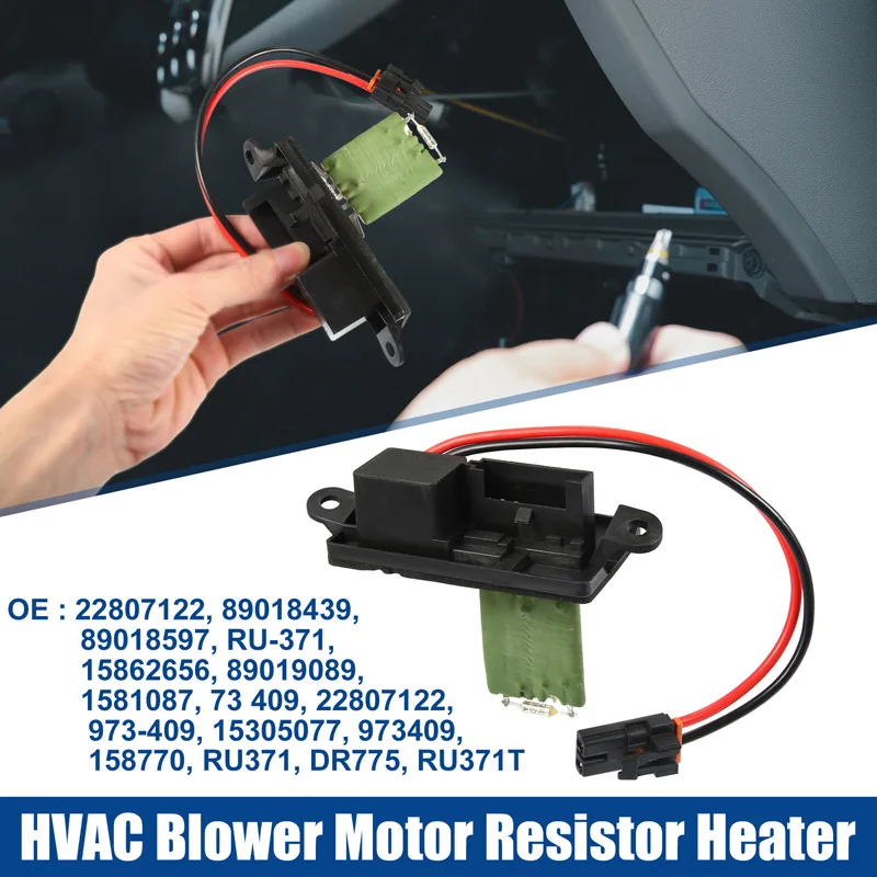 HVAC Blower Motor Resistor Heater Fit for Chevrolet Silverado 1500 1999-2006