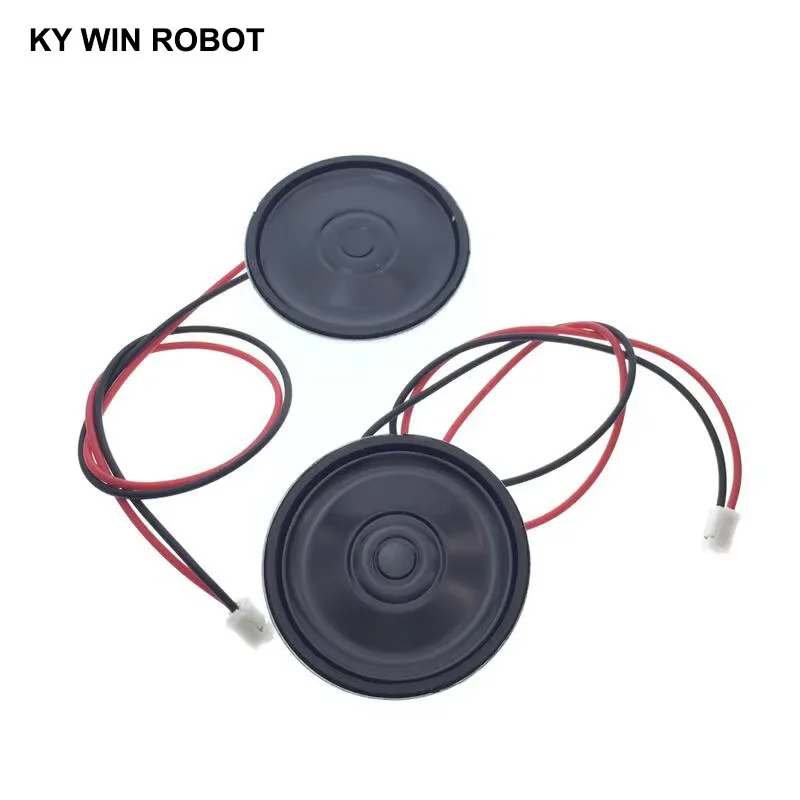 New Ultra-thin speaker 8 ohms 1 watt 1W 8R speaker Diameter 40MM 4CM thickness 5MM with PH2.0 terminal wire length 20CM 2pcs/lot