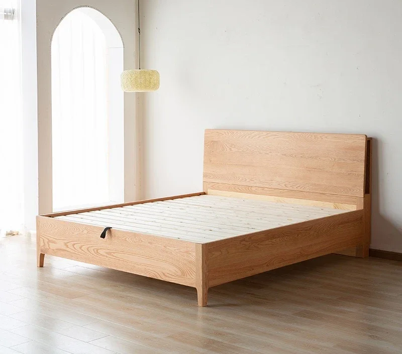 

North American, Red Oak, Suspension, Solid Wood, High Box, Storage, Air Bed, Double