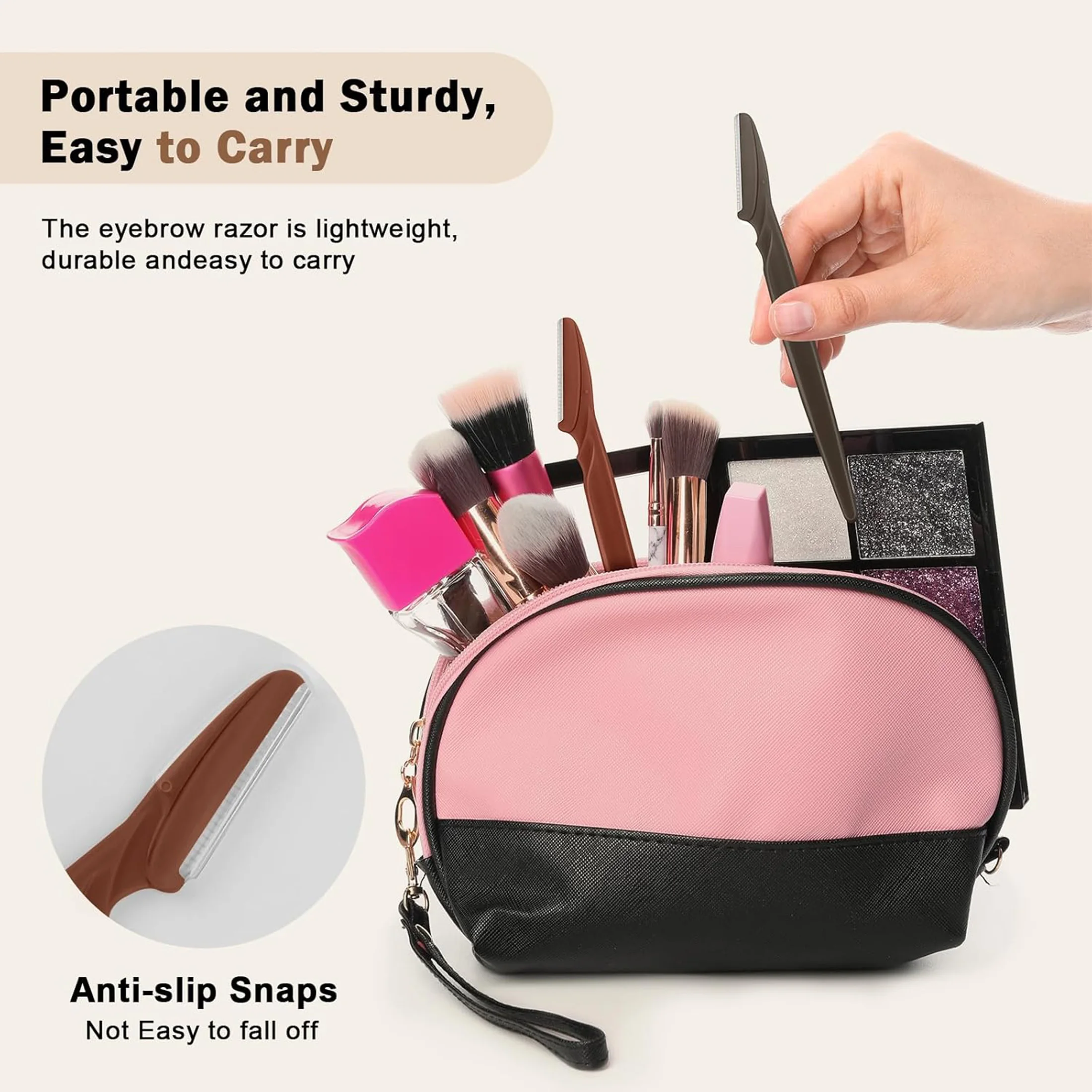 5/10/30/40 قطعة أداة قص الحواجب الوجه شفرة ماكينة حلاقة المحمولة العين الحاجب إزالة الشعر إزالة الشعر سلامة الحاجب قطع أدوات ماكياج