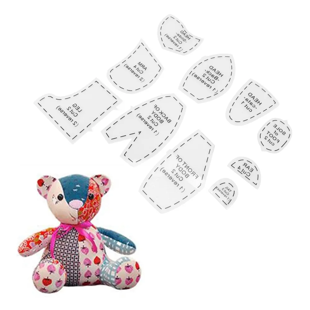 10-pecas-de-regua-de-acrilico-para-iniciantes-modelo-de-urso-de-acrilico-regua-de-acrilico-reutilizavel-conjunto-de-ferramentas-de-quilting-ferramentas-de-artesanato-diy