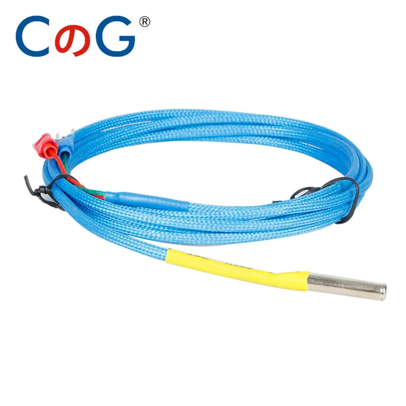 CG 4mm*30mm 1m 2m 3m 5m Probe Type Probe Thermocouple K J Temperature Sensor Cable for Industrial Temperature Controller