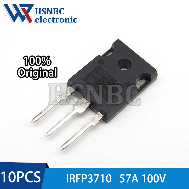 

10 шт. IRFP3710 IRFP3710PBF TO-247 57A 100V N-канальный силовой MOSFET-транзистор, 100% новый оригинал