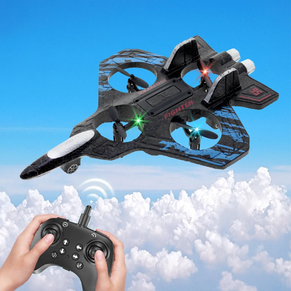2.4GHz Electric Remote Control Aircraft EPP Foam RC Combat Aircraft Height 360 Flip Children's Holiday Gifts