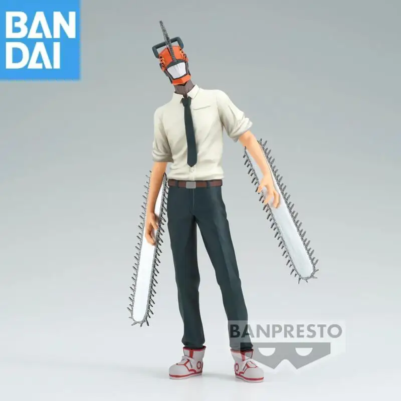 In Stock Bandai Namco Banpresto Chainsaw Man Denji Power Makima Chain Spirits Vol.5 Pvc Figure Anime Model New and Unopened Toy