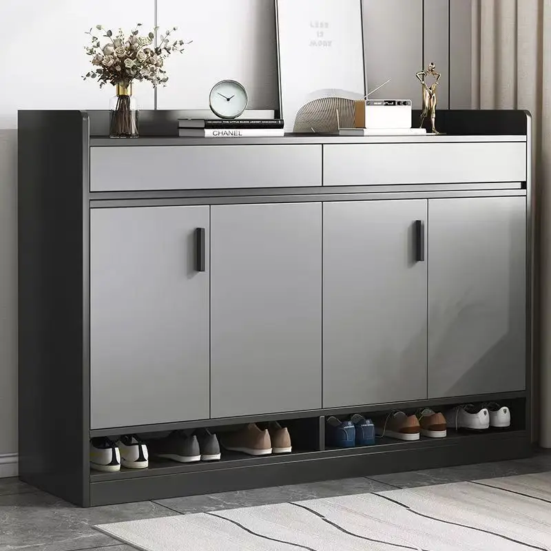 

Shoe cabinet, large-capacity foyer at the entrance cabinet, door storage, Nordic locker, simple balcony shoe cabinet