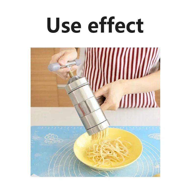 家電ステンレス鋼小型製麺機家庭用手動手回し製麺機押出麺