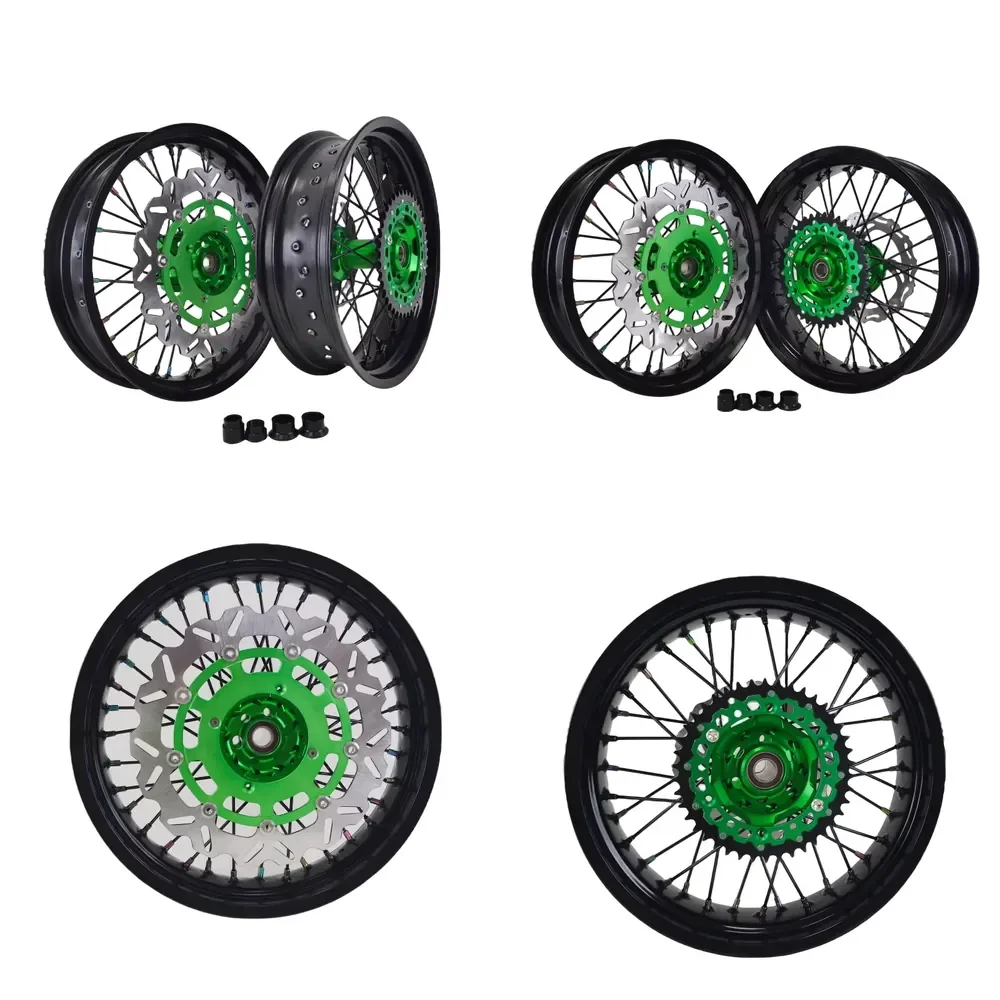 【2026 Stable Supply】 New Product Support Personal Customized Wheel Hubs Alloy 17 Inch Motorcycle Wheel Sets for