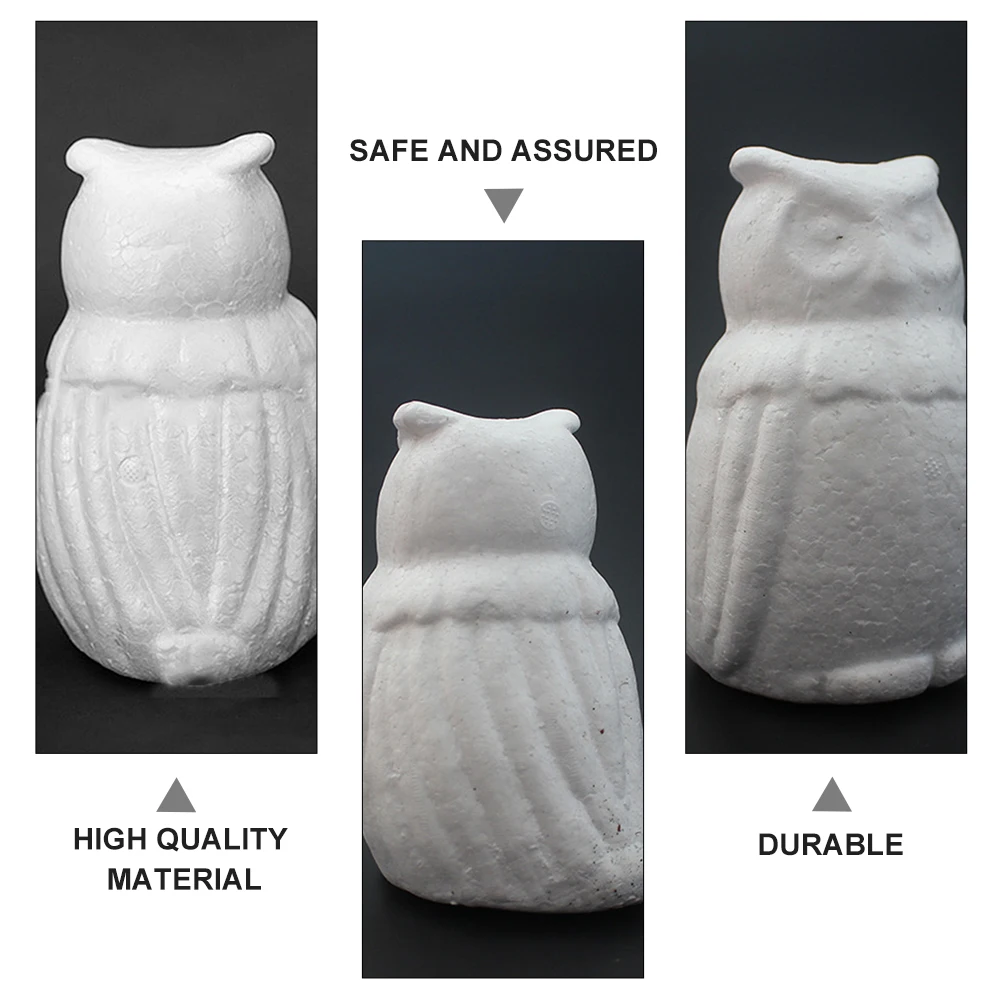 

10pcs White Foam Models Diy Crafts Materials For Painting Gluing Pinned Molecular Making School Projects Party Decor Handmade