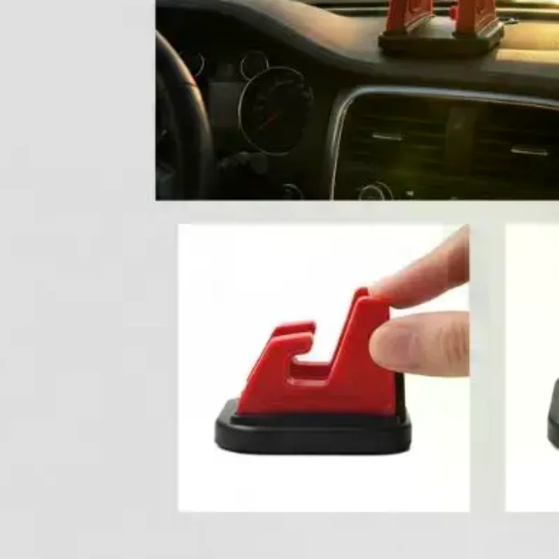 Universal Car Phone Holder 360 Rotatable Anti-Slip Dashboard Mount Easy Install Hands Free Stand for Daily Driving