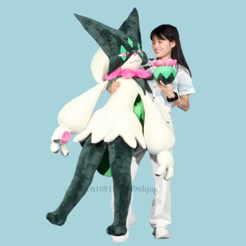 170CM Super Big Size Pokemon Character Meowscarada Plushies Plush Doll Anime Peripheral Sprigatito Stuffed Animal Ornament Gift