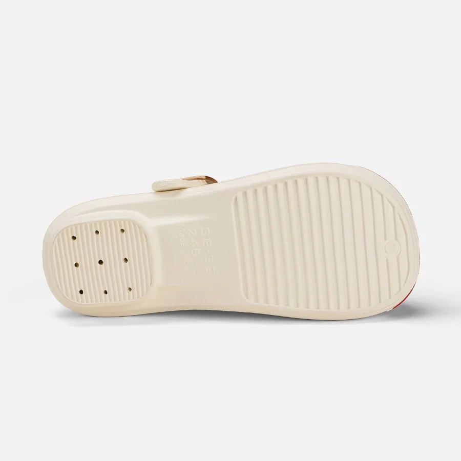 Neue süße Apple Mary Jane Schuhe für Damen mit Schnallenverschluss, runder Zehenpartie, lässige Sommersandalen, wasserdicht, geruchsneutral, EVA-Flachschuhe für Frauen. – Detail 17