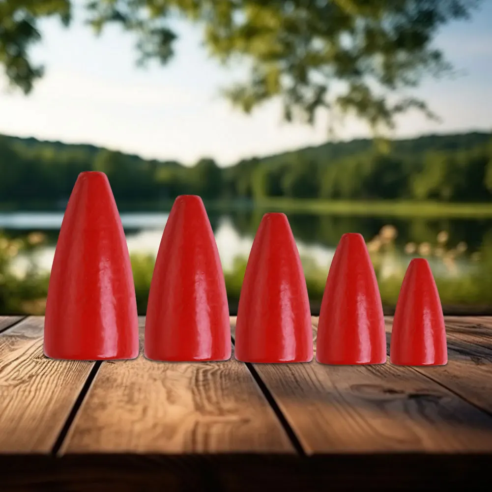 50 قطعة الرصاص الصيد الغطاسون دودة الأوزان زلة معدات صيد الأسماك مجموعة ل باس الصيد الأوزان المياه المالحة المياه العذبة