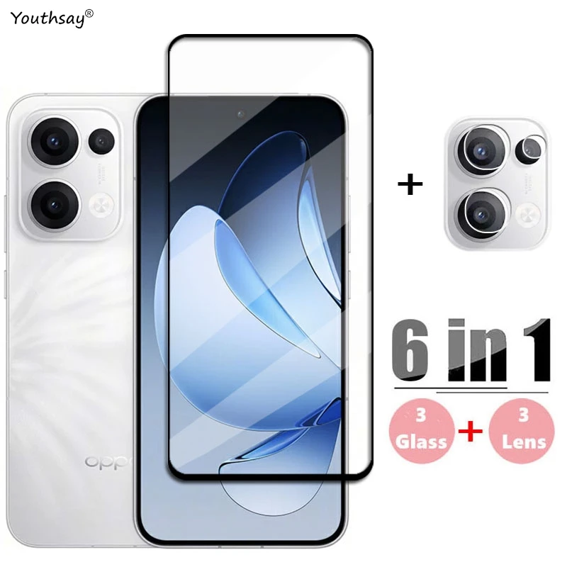 

Full Cover Glass For OPPO Reno13 Tempered Glass Reno 13 Screen Protector HD Protective Phone Camera Lens Film For OPPO Reno13