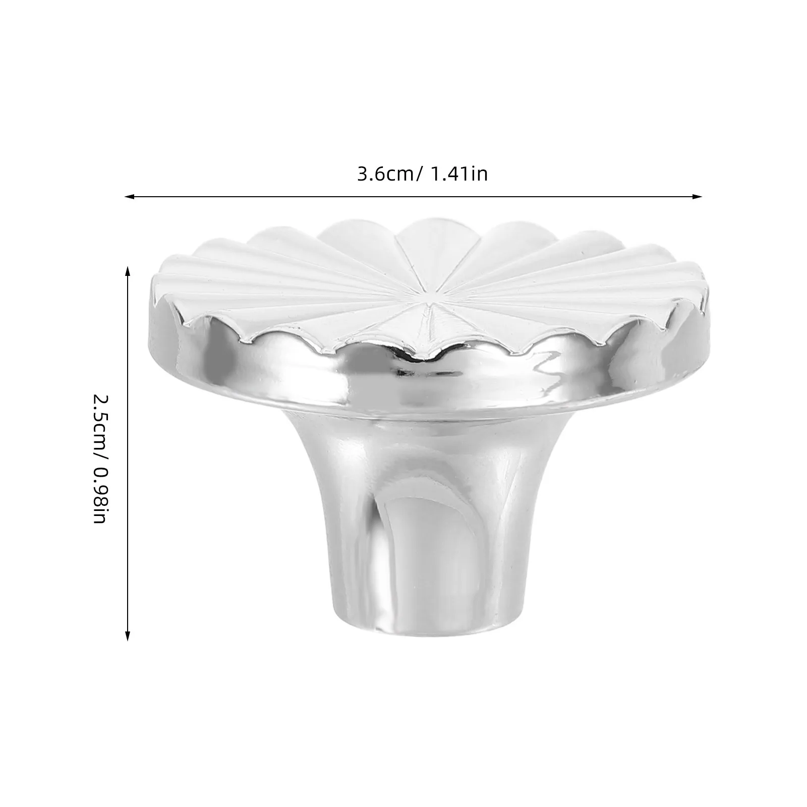 12 個のキャビネットドアハンドルラウンド ABS ノブ引き出しワードローブキッチン食器棚取手家具ハードウェア快適なグリップ