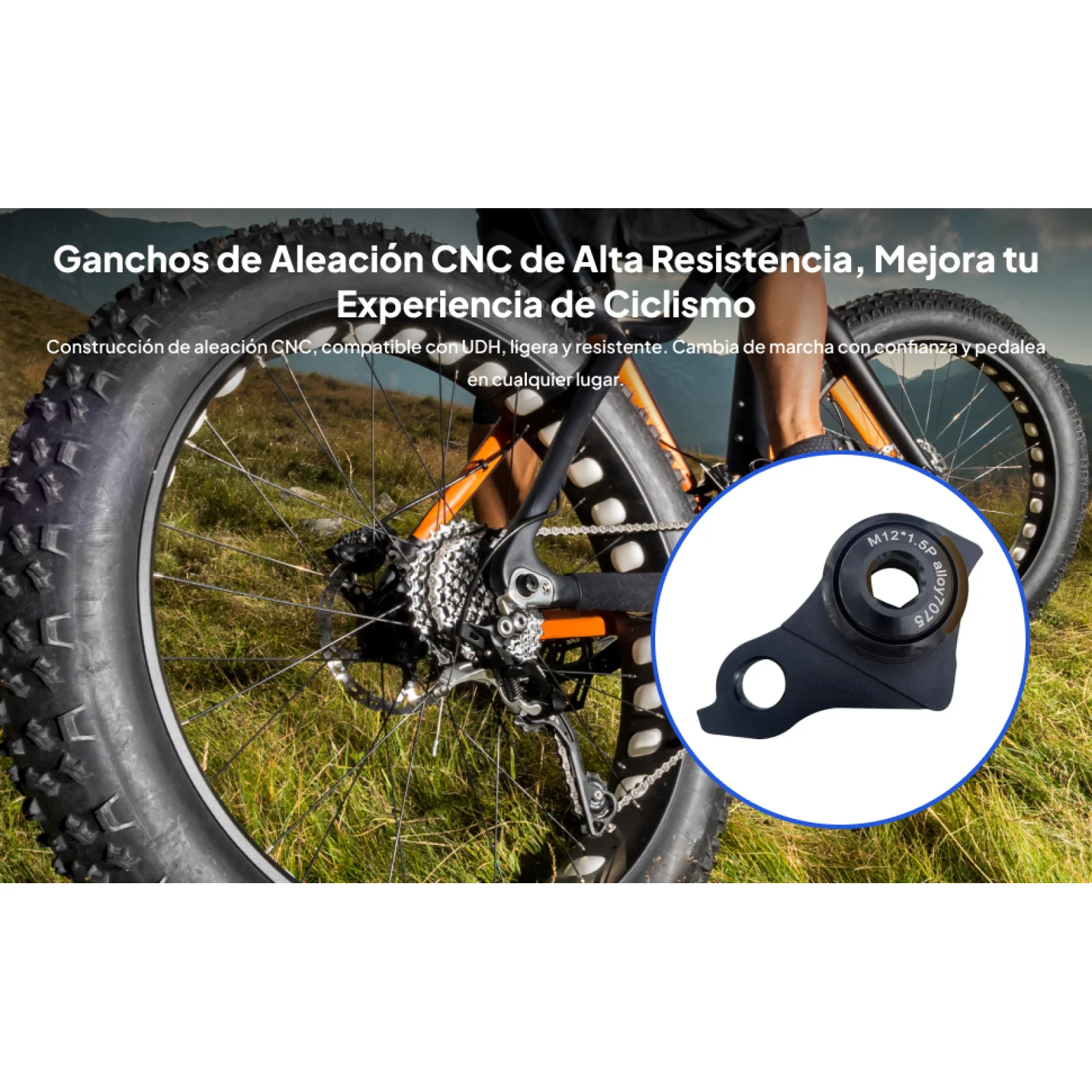 

Универсальное крепление для переключателя скоростей, защита переключателя, крюк из алюминиевого сплава для велосипедов, запасные части и компоненты