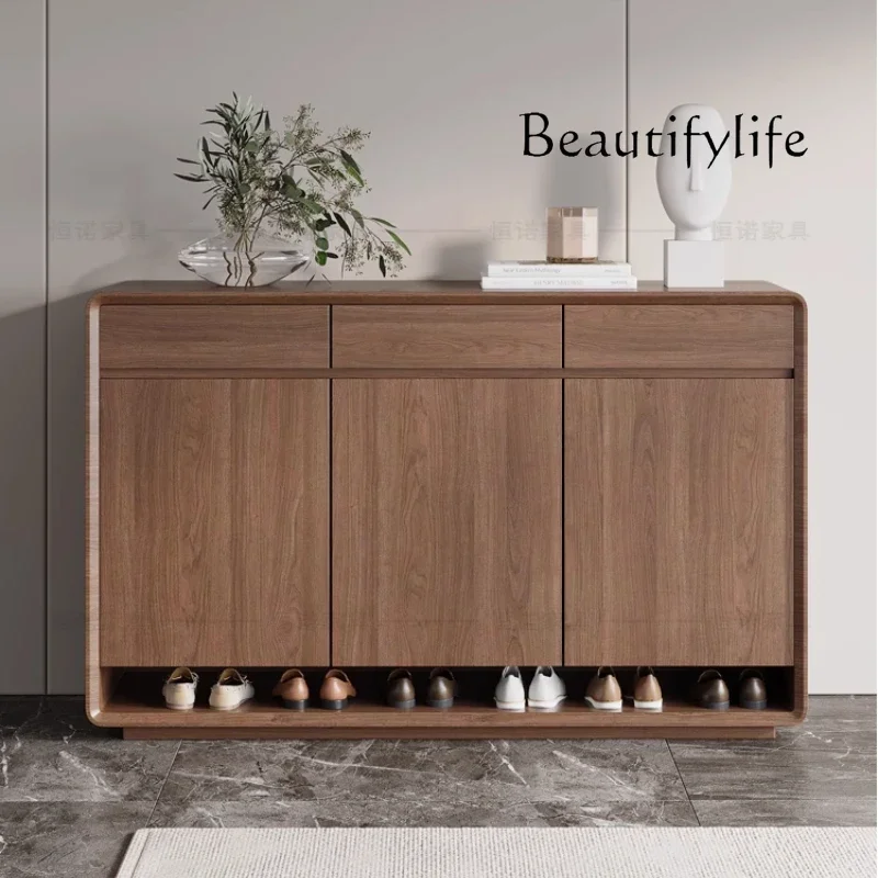 R خزانة خذاء قوية مقاومة للماء تصميم خشبي كبير فاخر توفير المساحة رف الأحذية غرفة المعيشة Szafka Na Buty أثاث المنزل